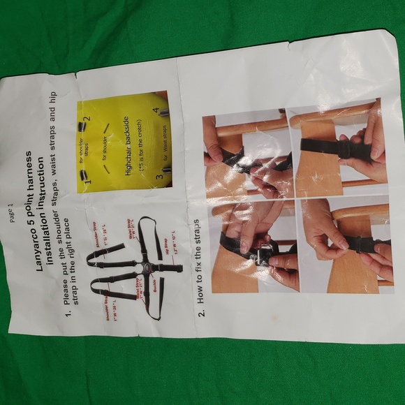 Lanyarco 5 Point Child Harness Like New Never Used - Picture 3 of 4